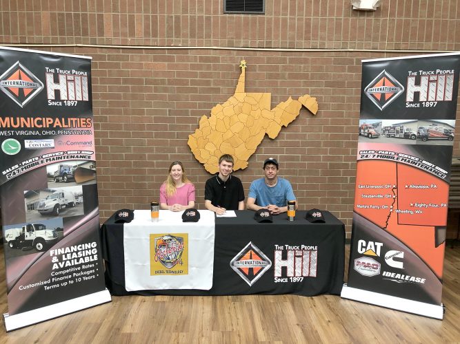 Nate Stierwalt signs letter of intent to work at Hill International